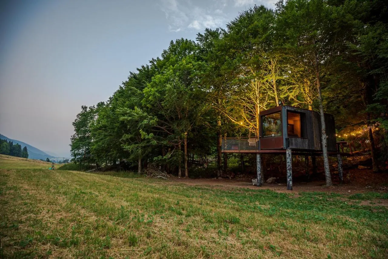 Cabane perchée La Résilience sur le plateau du Vercors Autrans-Meaudre-en-Vercors
