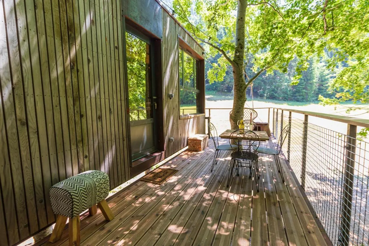 Cabane perchée La Résilience sur le plateau du Vercors Autrans-Meaudre-en-Vercors